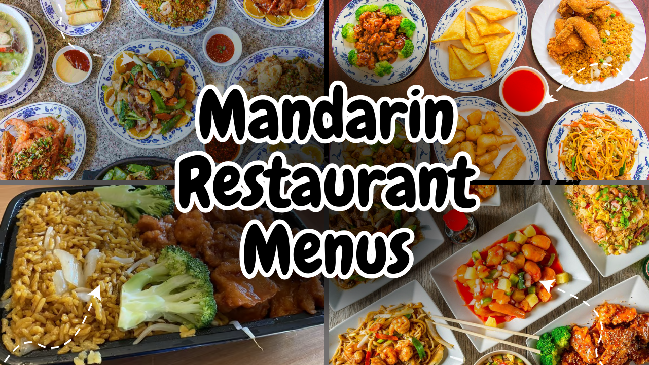 Mandarin Restaurant Menus